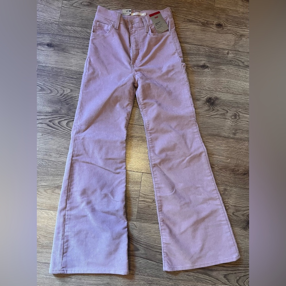 Levi's Women's Lavender Flare Jeans